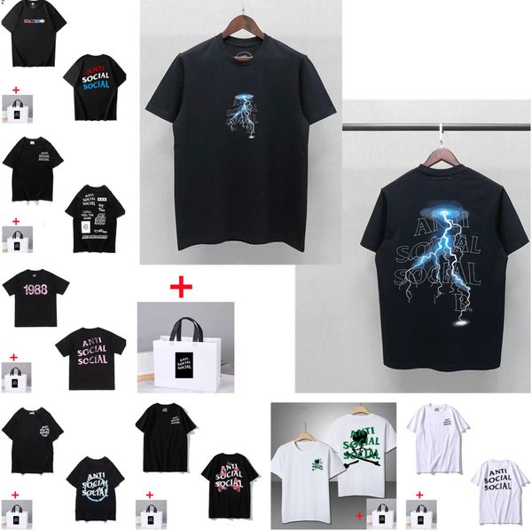 Hommes t-shirt à manches courtes femmes T-shirts de haute qualité T-shirts Floral Sakura papillon lettre imprimé col rond lâche hommes et femmes Couples BrinPTUN