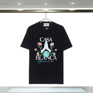 Hommes T-shirts Designer Casablanc T-shirt Fashion Men T-shirts décontractés Homme Vêtements Street T-shirts Club de tennis Casa Blanca Shorts Chéchs Luxury Shirt S-2xl 14