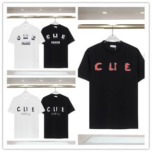 mannen t-shirts designer t-shirts tees mannen shirt driedimensionale letter reliëf stalen afdichting technologie casual mode trend katoen korte mouwen s-5xl