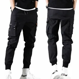 Men Tactical Classic Outdoor Randonnée Multi Pockets Cargo Combat Cott Pant Pantalon de police décontracté Pantalon Male 620O #