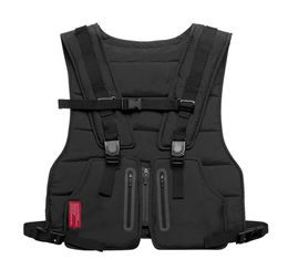 Gilets tactiques pour hommes, gilet court, gilet réfléchissant haute luminosité, taille réglable, gilet de sport de plein air, taille unique 9733501