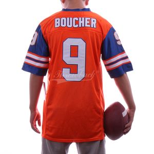 Mannen De Waterboy Voetbal Jersey #9 Bobby Boucher 50th Anniversary Movie Jerseys Gestikt Maat S-XXXL Gratis Verzending