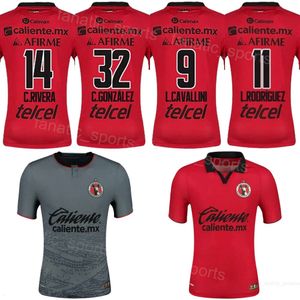 Heren Tijuana Club Team 14 RIVERA voetbalshirt 32 GONZALEZ 9 CAVALLINI 27 BLANCO 15 ZARAGOZA 35 BALANTA 10 CASTANEDA 8 MADRIGAL 11 RODRIGUEZ voetbalshirttenues 23/24