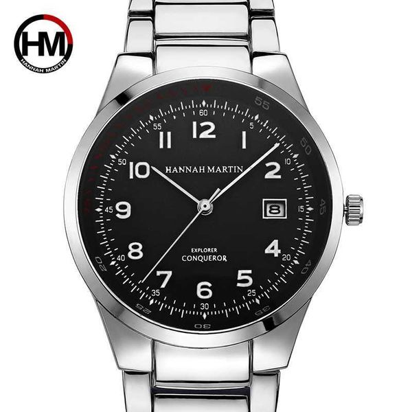 Reloj de pulsera deportivo de marca de lujo para hombre, reloj de piloto plateado con pantalla de calendario, reloj creativo impermeable de negocios, reloj Masculino 210527