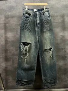Hommes pantalons haut pantalons de survêtement marque Designer High Street Fashion High Street coton jambe droite pantalons de survêtement