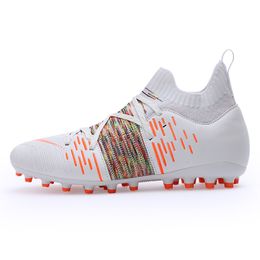 Hommes Top Shoes chaussettes haute robe longue Spike FGTF Bottes de football anti-glissement