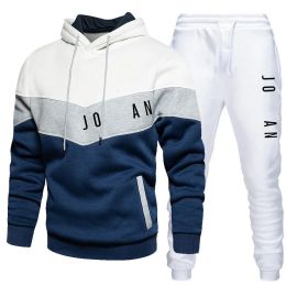 Heren trainingspak Topontwerper Populaire mode High street katoenen hoodie, sweatshirt, trui en broek, joggingbroek Ademend voor mannen en vrouwen