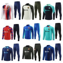 Männer Trainingsanzüge 23 24 Barcelona TRAININGSANZUG Barca Fußball Männer SET Erwachsene Jungen LEWANDOWSKI PEDRI TRAININGSANZUG 2024 Barcelona Trainingsanzug Trainingsanzüge Outfit