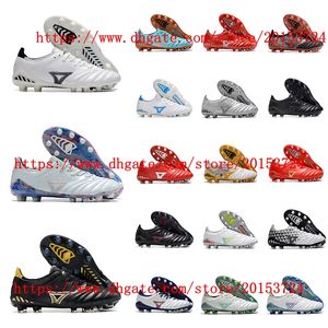 Heren Training MORELIAes NEOes III PROes FG Voetbalschoenen Schoenplaten Gras Jeugdvoetbalschoenen Sport Rood Wit blauw