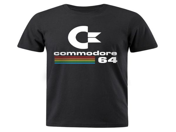 Men Camisetas 2019 Commodoro de verano 64 Camiseta de estampado C64 Sid Amiga Retro Cool Design Camiseta Top Top Clothing Y201302918