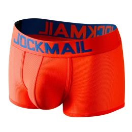 Hommes sous-vêtements Boxer Trunks Mesh Cuecas Hombre Sexy Boxers Brief