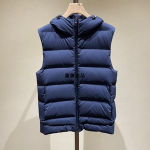 Gilets pour hommes automne et hiver loro cachemire à capuche gilets piana