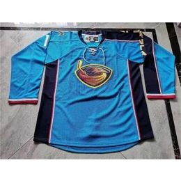 Mannen Vintage Atlanta Thrashers #19 Scott Mellanby 17 ILYA KOVALCHUK Vrouwen Kids Custom elk naamnummer gestikt S-5XL