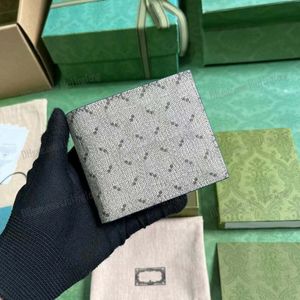 mannen portemonnee echt leer ophidia kaarthouder luxe designer letters unisex portemonnees klassieke vrouwen kaart pakket mode paar clutch korte portefeuilles dame