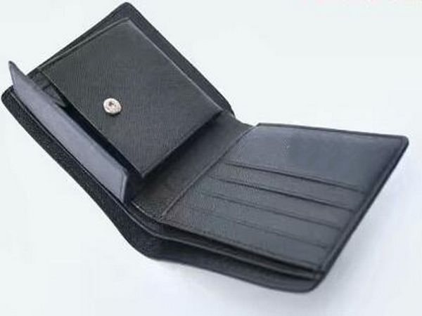Hommes portefeuilles en cuir Pu Dollar Bill portefeuille sac d'argent porte-cartes de crédit pochette sac à main pour usage masculin court Top qualité