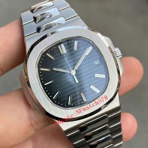 Mannen Horloge 5711/1A Waterdichte Wijzerplaat 40mm Kaliber Beweging Mechanische Automatische Dorsale doorschijnendheid roestvrij stalen Band Heren Horloge