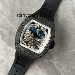 Men kijken volledig man kijken superclone RM57-01 Active Tourbillon RM57 PolsWatch Wine Barrel Automatic