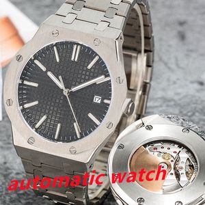 Les hommes regardent les montres de créateurs de luxe 41MM 2813 Mode mécanique automatique Classique en acier inoxydable Montre saphir lumineuse étanche
