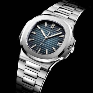 Montre homme Nouvelles montres automatiques pp 5711 super épais 8,3 mm / 9,8 mm 5A mouvement mécanique automatique de haute qualité Cal.324 montre homme montre de luxe montre-bracelet date KQHX