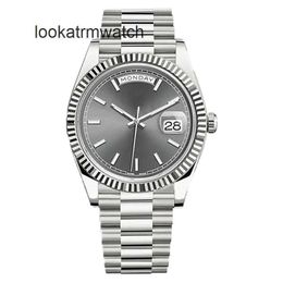 Hommes Watch Rlx Watch 8205 Mouvements mécaniques automatiques Montres 36 41 mm sans mot sapphire imperméable de mode de mode de mode 904L Watch en acier inoxydable Montre