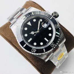 Men Watch Top High Quality Automatic Mechanical 2813 movement Watches Ceramic bezel Stainless Steel 40mm Luminous Waterproof Wristwatch