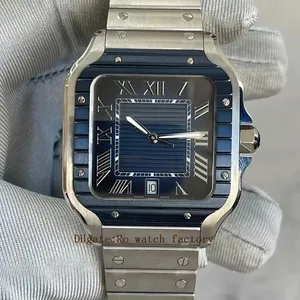 Mannen kijken WSSA0048 Sapphire Mirror Roman Number Dial Automatic Machinery 39,8 mm Precisie stalen band waterdichte noctilucent