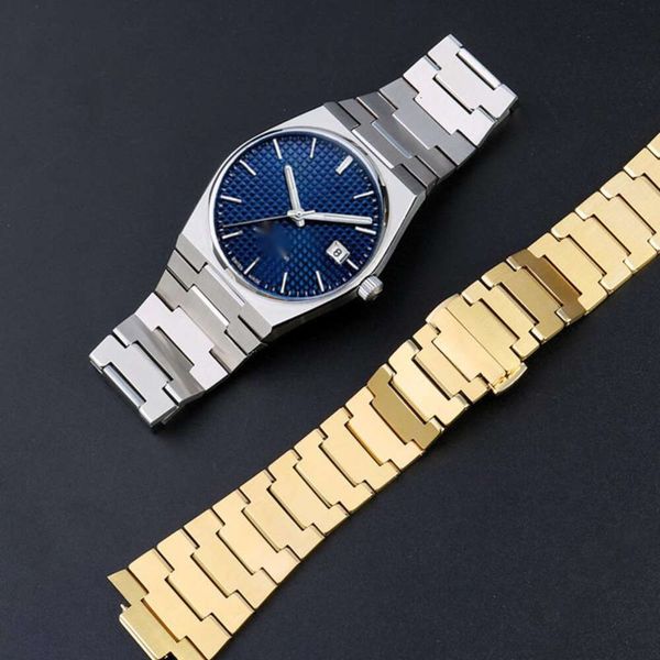 Bracelet de montre pour hommes, adapté à la série Tissot PRX Super Player T137410, chaîne en acier fin avec accessoires, bracelet de 12mm