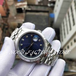 Montres pour hommes 41MM Super GMF Factory étanche Date pour hommes 904L Acier Bleu Noir Cadran Diamant Automatique Cal.3235 Mouvement 126334 Montres de plongée Montres-bracelets lumineuses