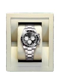 Men Watches Designer Luxury Watch Clean Factory Mechanical Sapphire Glass 40 mm de acero inoxidable Super Glow-in-the Dark Imploud Sports con caja