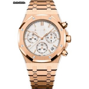 Men Watches Designer Polshatches Men Audemar Watch roestvrij staal Mechanische automatische luxe mode zachte commercieel horloge 935