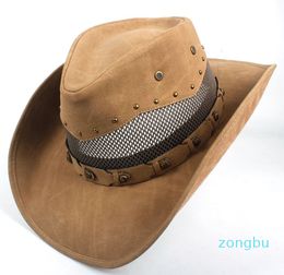 Mannen Western Cowboyhoed voor Gentleman Papa Cowgirl Sombrero Hombre Caps