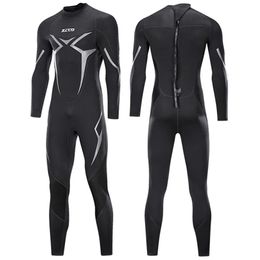 Men wetsuit 3 mm neopreen surfen duiken duiken snorkelen zwembodempak nat pak surf kitesurf kleding apparatuur 240507