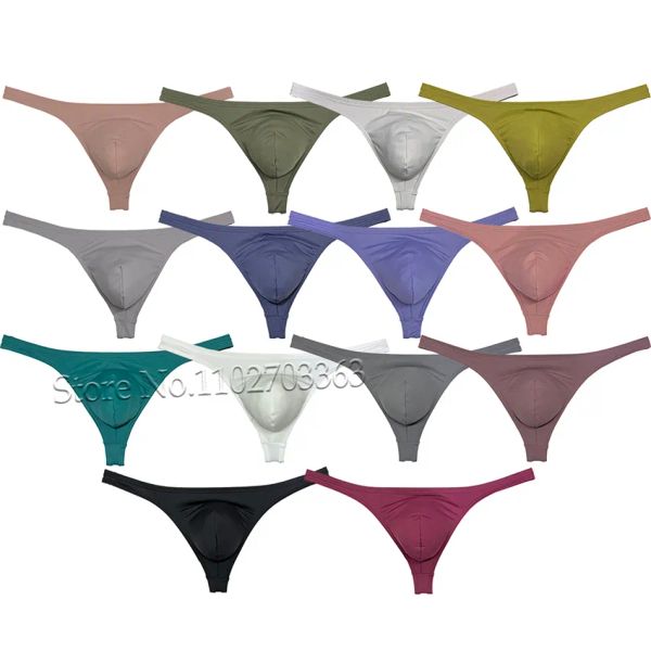 Hommes large Micro pochette string Jokstraps MIni Bikin tongs G-string Stretch Yoga Fbric sous-vêtements t-back Tangas