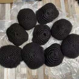 Men Wig Coiffures de perruque 10 mm Toupee Toupee Full Swiss Lace Toupee Black 1B 10a Brésilien Remy Human Hair Remplacement des hommes noirs livraison gratuite