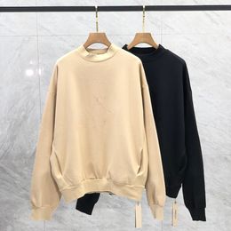 Hommes hiver Arc emblème chaud surdimensionné sweat à capuche skateboard unisexe grande taille décontracté col rond sweat avec poches latérales US Designer 23fw Sep 9th