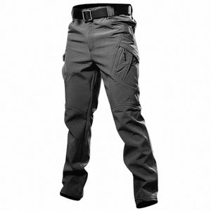 Hommes hiver tactique SharkSkin vestes randonnée pantalon militaire imperméable pêche escalade trekking décontracté chasse cam pantalon y5ae #