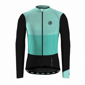 Hommes hiver thermique polaire à manches longues cyclisme Jersey polaire veste Ciclismo Maillot Ciclismo Hombre vélo hauts vêtements Atika G1130