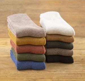 Mannen Winter Warme Terry Sokken Zachte Dikke Katoen Sok Mode Vloer Handdoek Sokken voor Mens Fleece Kous Comfortabele mannelijke sportsokken