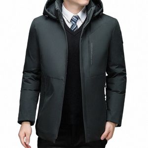 Hommes hiver coupe-vent manteaux nouvelle marque 2023 à capuche décontracté Fi Lg épaissir vêtements d'extérieur Parkas veste hommes vêtements de haute qualité 08R4 #