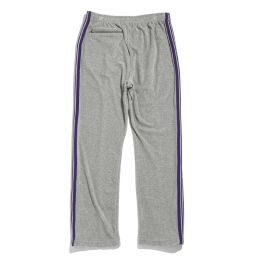 Hommes femmes 1: 1 Vêtements en sangle à rayures violet en gris pantalon de pantalon Butterfly pantalon awge