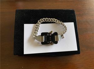 Hommes femmes 1017 Alyx 9Sm River Link Bracelet haute qualité titane acier inoxydable Aylx Bracelet accessoires en métal Q0717 2 346