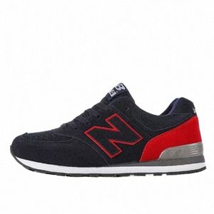 Balancees Hombres Mujeres 574 zapatos deportivos casuales Carretera Mal a transpirable Cortes de corte de cortes de corte Big Taller Big Tamaño 36-44