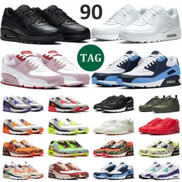 Hombres Mujeres 90 Zapatos para correr Triple Negro Blanco Goma Carga Caqui Infrarrojos Montañismo Lobo Gris Al aire libre Hombres Entrenador tamaño 36-45 chaussures zapatillas de deporte