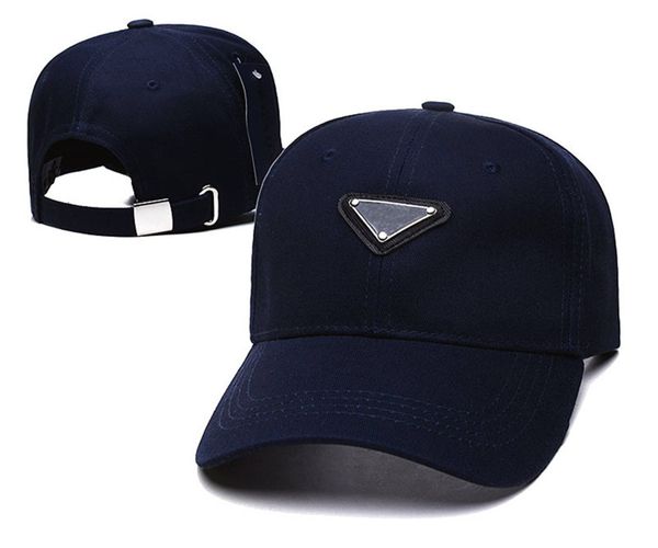 Hommes Femmes Casquette de baseball Sports Nouveau Designer Casquette Femmes Summer Outdoor Bucket Caps Chapeaux Triangle PRAD Lettres Haute Qualité Chapeau En Gros P-9