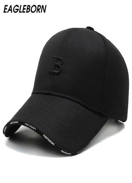 Hombres Mujeres Negro B Letra Gorra de béisbol Equipo para hombres Sombreros Sombrero de béisbol Sombreros y gorras para hombre Bordados de lujo de alta calidad 2106231108905