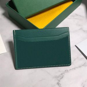 Hommes Femme Harders de carte classique mini détenteurs de cartes bancaires crédit Small Slim Wallet Wtih Box225y