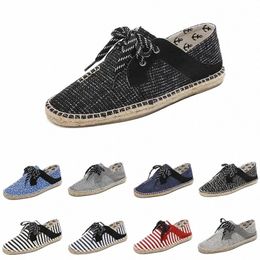 hommes femmes chaussures de sport toile baskets bande noir blanc rouge gris mens traners Jogging marche deux e6IW #