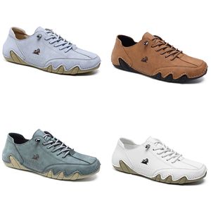 Hommes Femmes Chaussures Casual Confortable Blanc Marron Bleu Gris Hommes Femmes Baskets Sport Baskets Taille 35-45 GAI