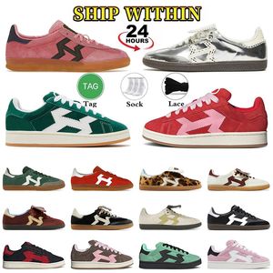 Men Dames Casual schoenen Designer Sneakers Leopard Haar Zwart Wit Kalkachtig Krontje Pink Gray Gray Blauw Groen Geel Geel Vloer Heren Sporttrainers Tennis Outdoor