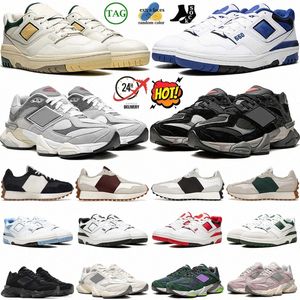 NOUVELLES NEWANCES SAUTLES 9060 530 Balance327 327 Chaussures Trainers Running Mens Shoens Shoes Sea Salt Rain Cloud Quartz Gris Grey Black Triple Leather Castlerock Green Men